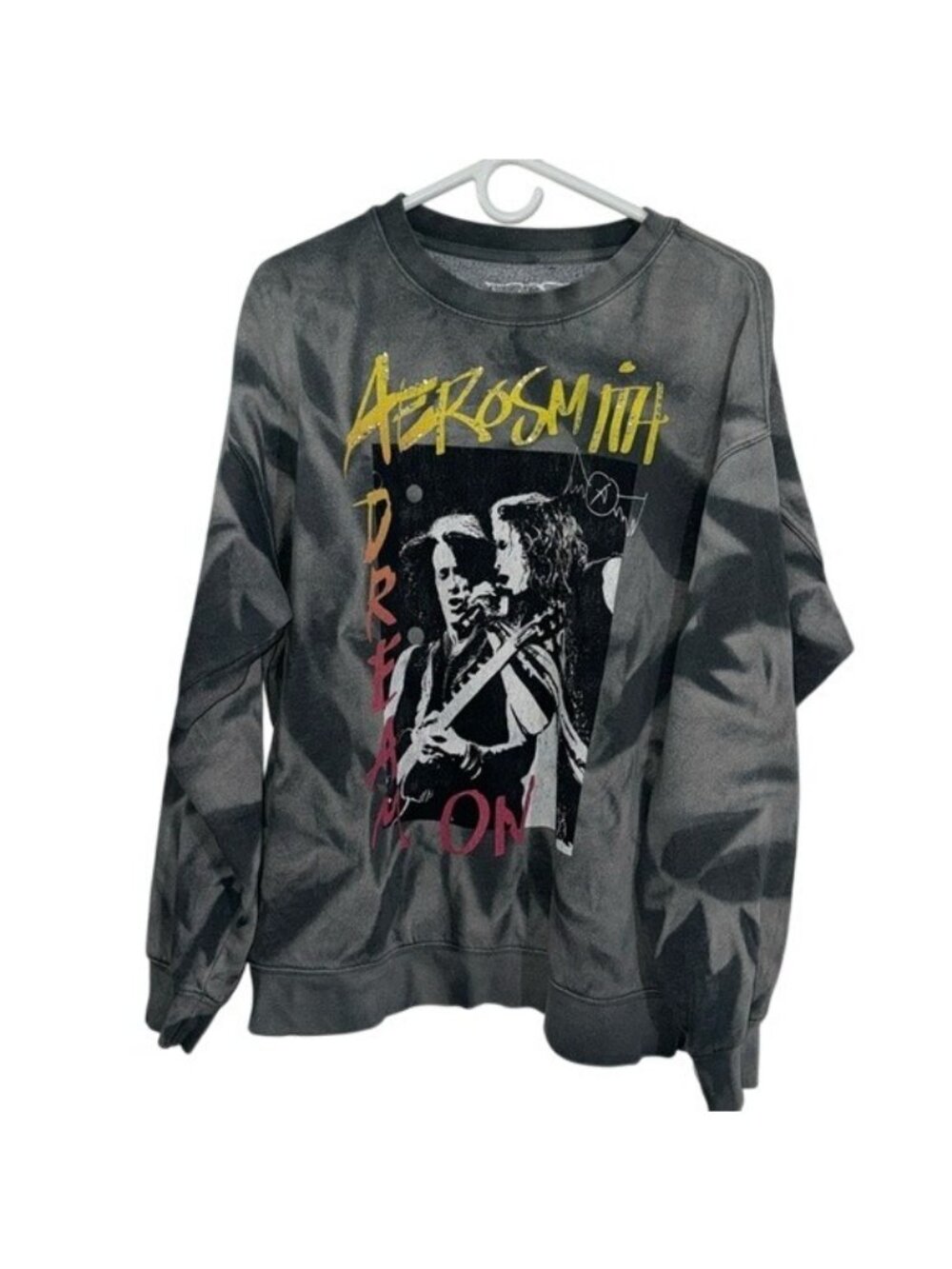 Aerosmith "Dream On" Tie-Dye Sweatshirt M